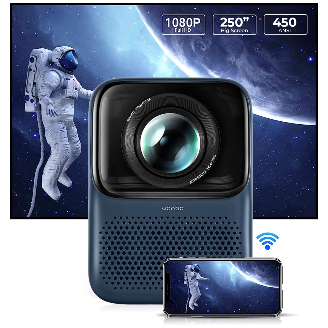 ویدئو پروژکتور قابل حمل شیائومی XIAOMI Wanbo T2 Max New